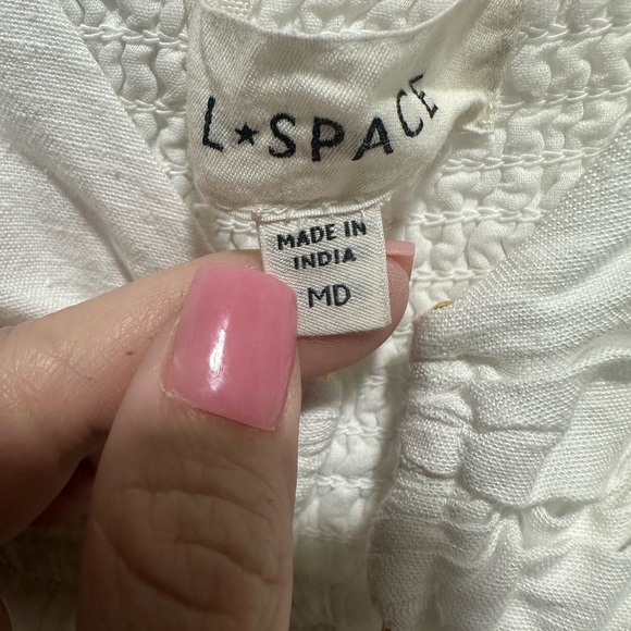LSPACE Eliza Cutout Cover-Up Halter Dress $178 (selling online) EUC size Medium - Picture 7 of 7